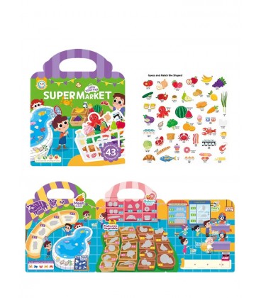 Alilo Jelly Journey Sticker Book - Supermarket