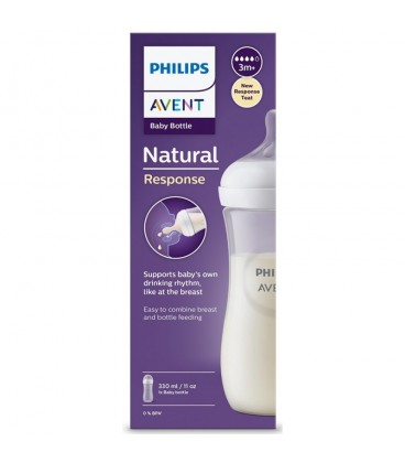 Philips Avent SCY906/01 Natural Response Feeding Bottle 300ml