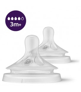 Philips Avent Natural Response Nipple SCY964/02 - 3M+