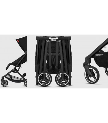 GB Pockit + All-City Stroller Velvet black