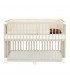 Beblum Starling Convertible Baby Cot Frame only - Dove White