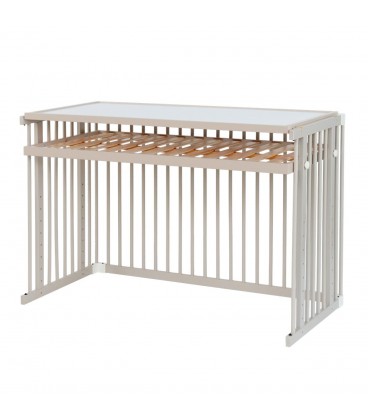 Beblum Starling Convertible Baby Cot Frame only - Dove White