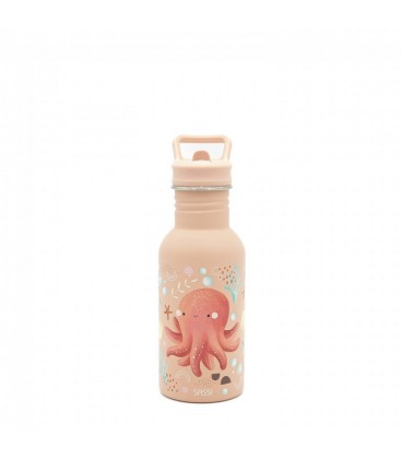 Sassi Stainless Steel Bottle - Slurpy The Octopus (500ml)