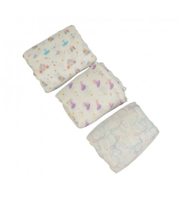 Not Too Big Princess Bamboo Swaddles - 3 Pack