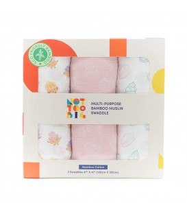 Not Too Big Iced Gem Bamboo Swaddles - 3 Pack