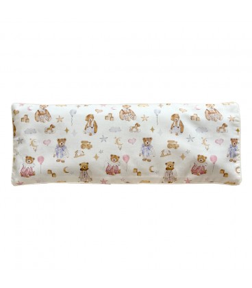 KRFTD Snuggy Beansprout Husk Pillow - Nursery Bears