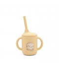 Sassi Silicone Straw Cup - Gnawy the Sloth