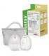 Haakaa Shell Pumps & Steriliser Bag Combo 75ml 2pcs