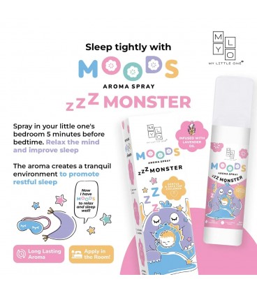 MyLO MOODS Aroma Spray (150ml) - Zzz Monster