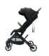 Beblum Gemini Twin Stroller - Space Black