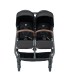 Beblum Gemini Twin Stroller - Space Black