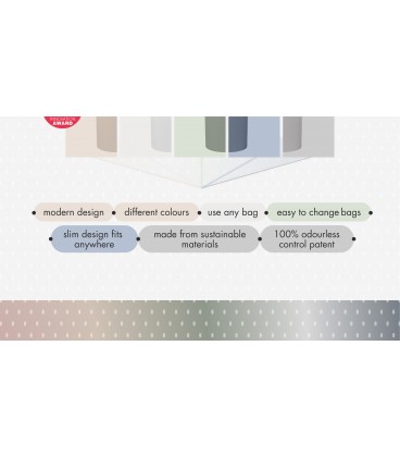 Umee Odourless Diaper Pail - Beige