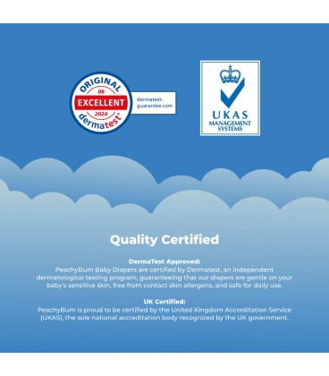 Peachy Bum Cloud Soft Diaper Pants (Size XL) 34 pcs