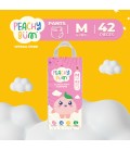 Peachy Bum Cloud Soft Diaper Pants (Size M) 42 pcs