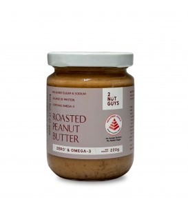 2Nutguys Roasted Peanut Butter Zero & Omega3 220g