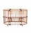 Beblum Sam Crib 8 in 1 Baby Cot Bundle - Natural