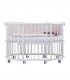 Beblum Sam Crib 8 in 1 Baby Cot Bundle (Natural)
