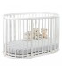 Beblum Sam Crib 8 in 1 Baby Cot Bundle (Natural)