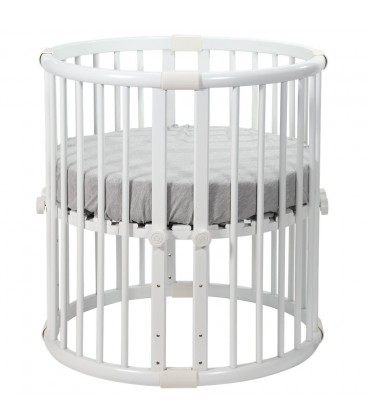 Beblum Sam Crib 8 in 1 Baby Cot Bundle (Natural)