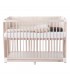 Beblum Starling Convertible Baby Cot Bundle - Blushing Dove