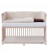 Beblum Starling Convertible Baby Cot Bundle - Blushing Dove
