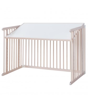 Beblum Starling Convertible Baby Cot Bundle - Blushing Dove