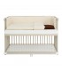 Beblum Starling Convertible Baby Cot Bundle - White Dove