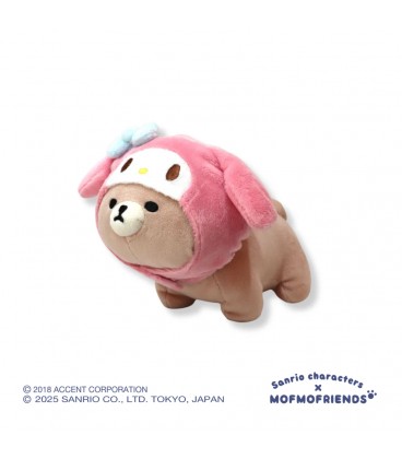 [Sanrio X MofmoFriends] My Melody Bear Plush (Small)