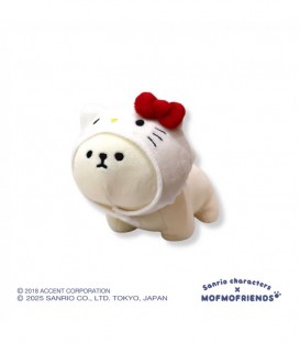 [Sanrio X MofmoFriends] Hello Kitty Bichon Frise Plush (Medium)