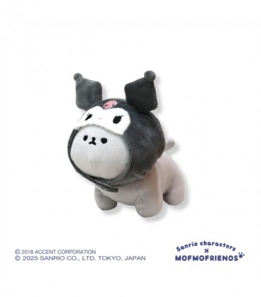 [Sanrio X MofmoFriends] Kuromi British Shorthair Plush (Medium)