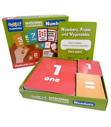 Curios Matching Flashcard - Numbers
