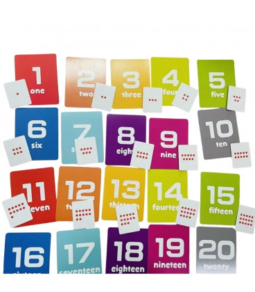 Curios Matching Flashcard - Numbers