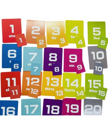 Curios Matching Flashcard - Numbers