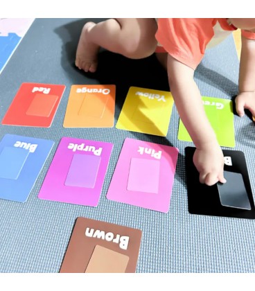 Curios Matching Flashcard - Colours & Shapes
