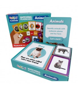 Curios Matching Flashcard - Animals
