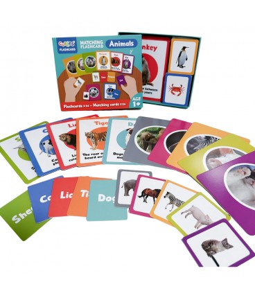 Curios Matching Flashcard - Animals