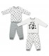 Not Too Big Panda Pyjamas - 2 Pack (0-3M)