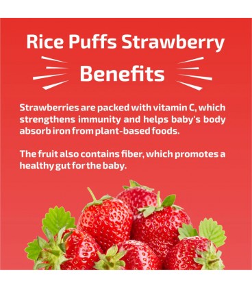 Grinny Cereal Puff Strawberry