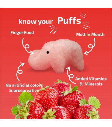 Grinny Cereal Puff Strawberry