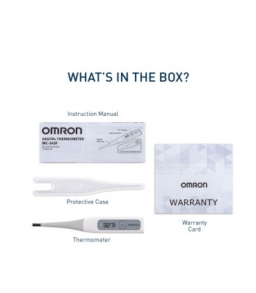 OMRON Digital Thermometer MC-343F