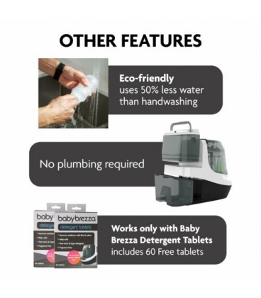 Baby Brezza Bottle Washer Pro - All In One Washer, Sterilizer, Dryer