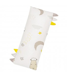 Baa Baa Sheepz Bed-Time Buddy™ Goodnight Baa Baa White with Color tag- Small