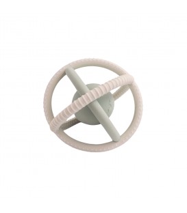 Mellow Silicone Teether Rattle Baby Ball - Honeydew