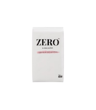 ZERO Ultra Thin Overnight Sanitary Pad 340mm / 8pcs