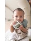 Mellow Silicone Teether Rattle Baby Ball - Honeydew