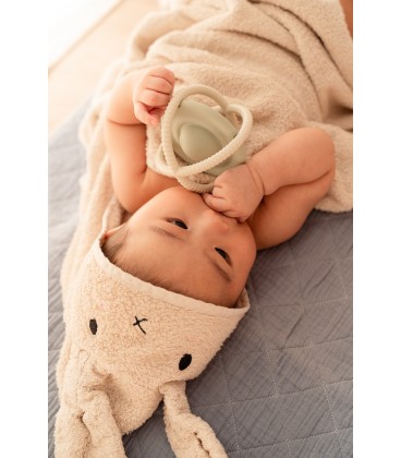 Mellow Silicone Teether Rattle Baby Ball - Honeydew