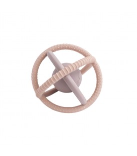 Mellow Silicone Teether Rattle Baby Ball - Lavender Dream