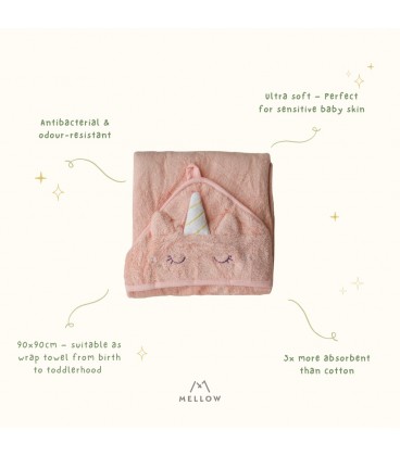 Mellow Bamboo Bath Towel - Unicorn