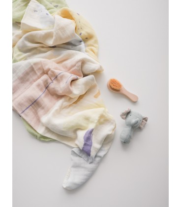 Mellow Bamboo Muslin Baby Swaddle - Springfields