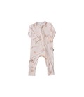 Mellow Cloud Soft Baby Sleepsuits - Bunny Airscape (0 Months)